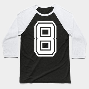 Numbers 8 for a sports team, group, or community Baseball T-Shirt